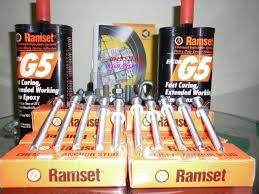 Ramset Epcon G5 - Keo Epoxy neo, cấy sắt thép 2 thành phần
