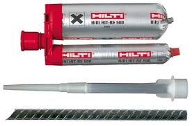Hilti RE 500 – Hóa chất cấy thép