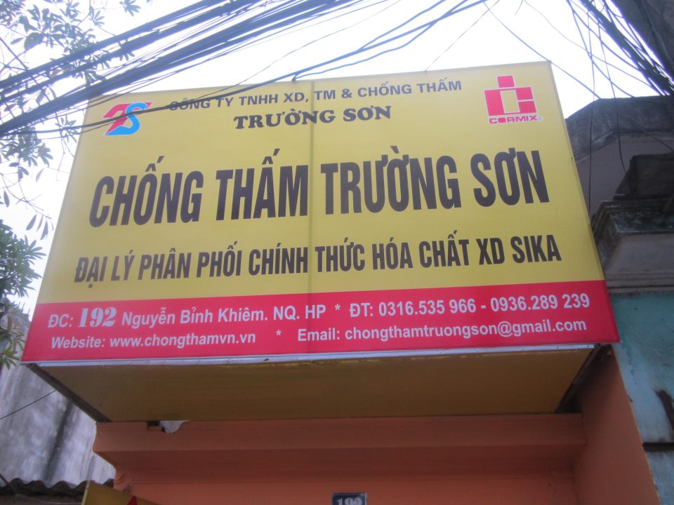 chống thấm trường sơn